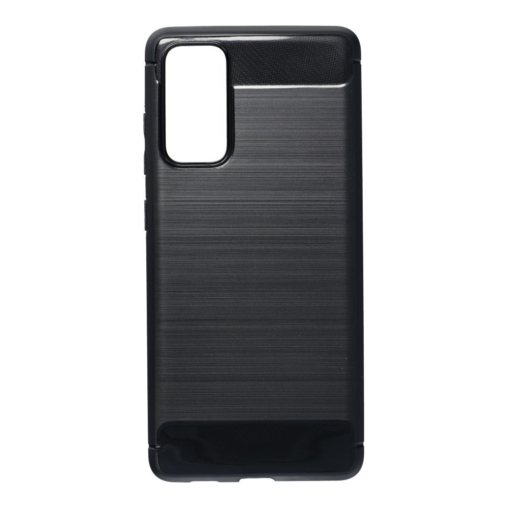 Husa telefon, neagra KARBON compatibila SAMSUNG Galaxy S20 FE / S20 FE 5G