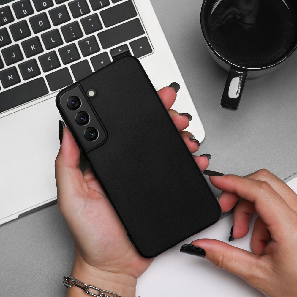 Husa pentru Samsung Galaxy A27 5G, Silicon Premium Catifelat, Protectie Camere, Microfibra In Interior, Negru