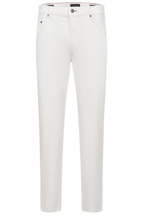 Blugi BUGATTI, 5 buzunare, modern fit, summer cool, Alb