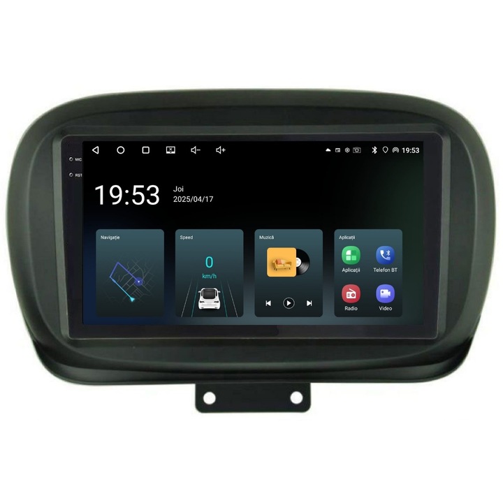 Navigatie PilotOn Fiat 500 X dupa 2014 9 inch 4GB 64GB 4 CORE