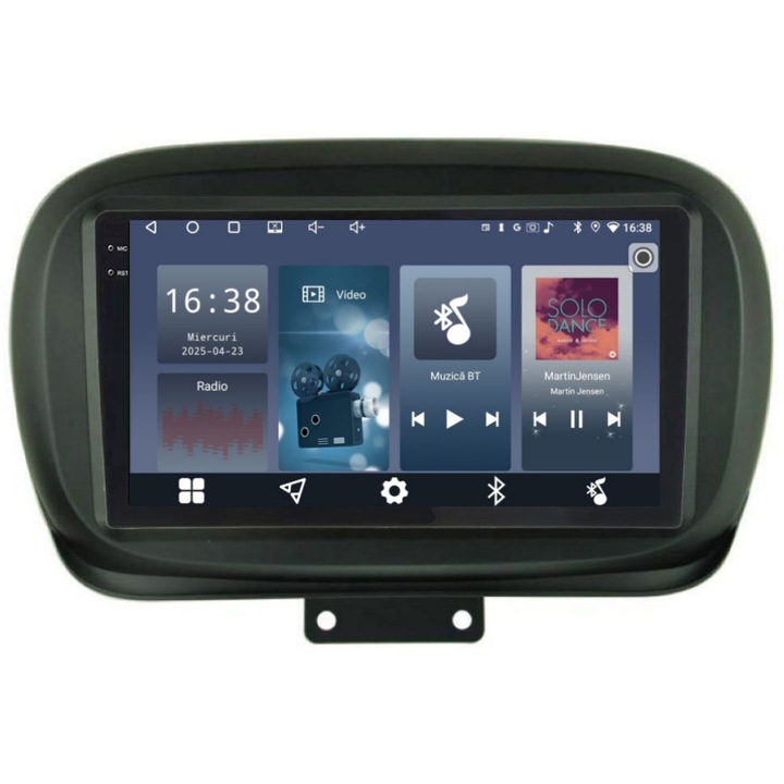 Navigatie PilotOn Fiat 500 X dupa 2014 9 inch 2GB 32GB 4 CORE