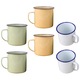 Set 6 cani emailate YANYXR vintage multicolor 6x6x6cm
