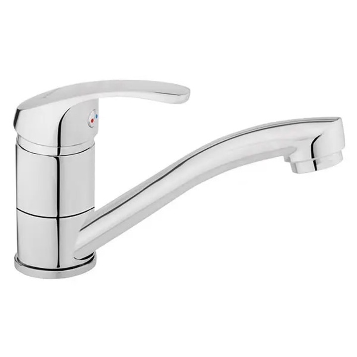 Смесител за баня за мивка, Ferro Basic BBC2A, стойка, едноръкохватков, месинг, хромирано покритие