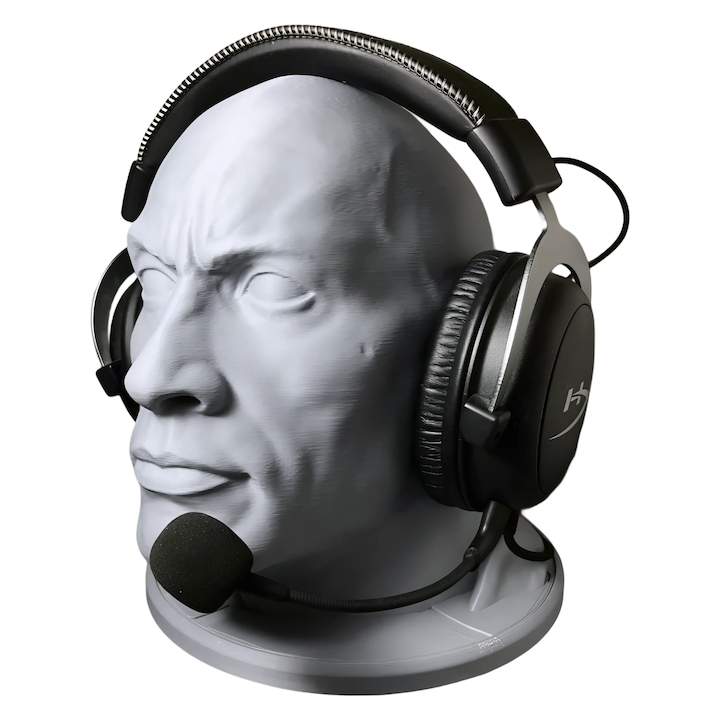 The Rock 3D fejhallgató-állvány