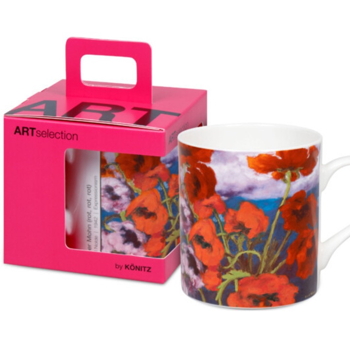 Cana - GroBer Mohn by E.Nolde, Portelan, 400 ml, Multicolor