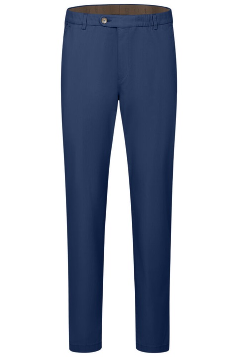 Pantaloni BUGATTI, Chino, modern fit, bumbac, summer vibe, Albastru royal