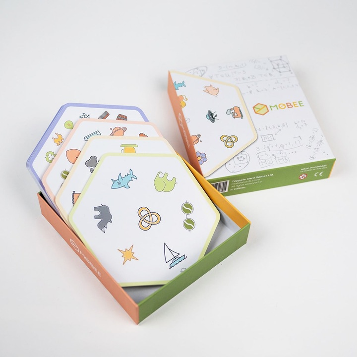 Образователна игра D-Toys Mobee, 4 комплекта карти, 2-5 играчи, картон, 5+ години