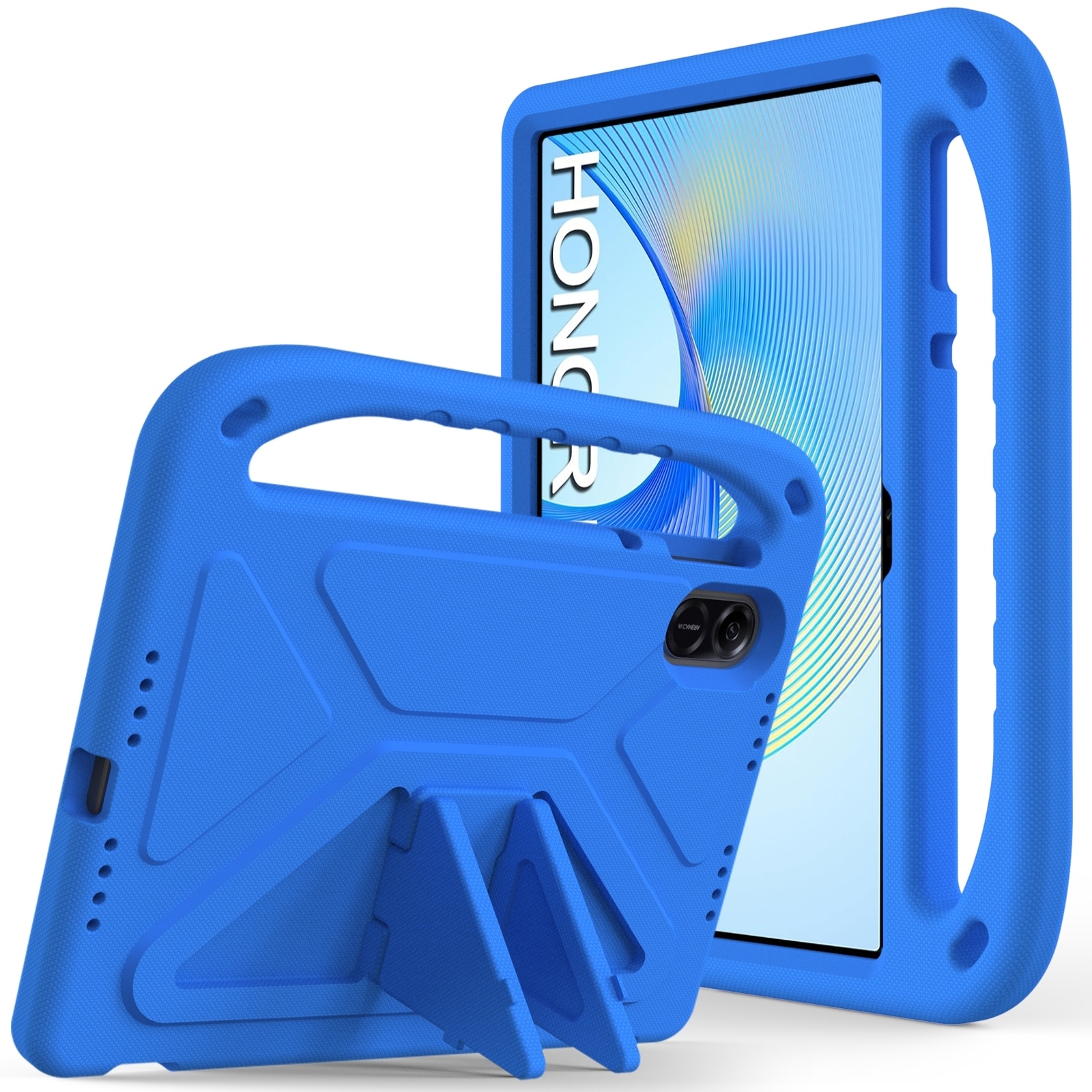 Husa tableta pentru Honor Pad X9 / X8 Pro, EVA rezistent la socuri, manere portabile, albastru