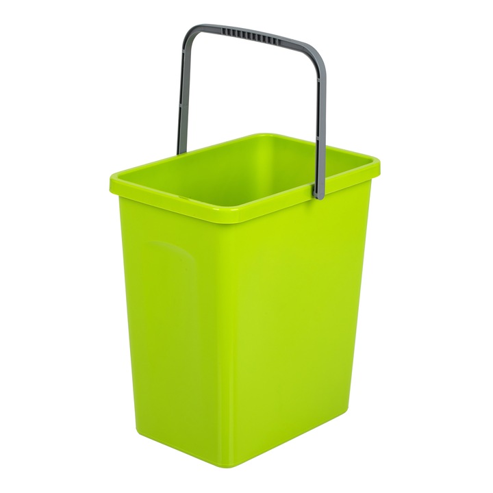Szemetes Szelektív Gyűjtéshez, Edanti, 10 L, Szemétre, Műanyag, Zöld