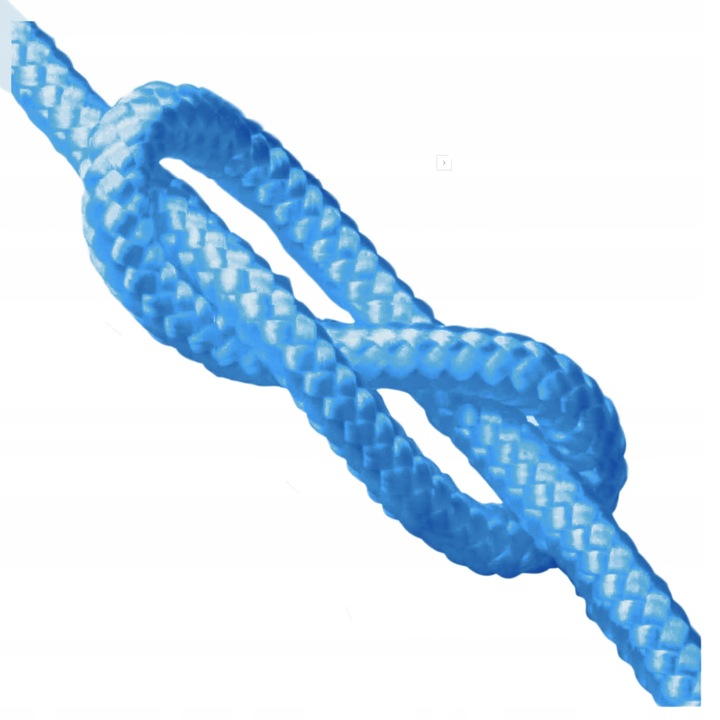 Fonott kötél, DQ-PP, Polipropilén, 32 g/m2, 8 mm, 100m, Kék