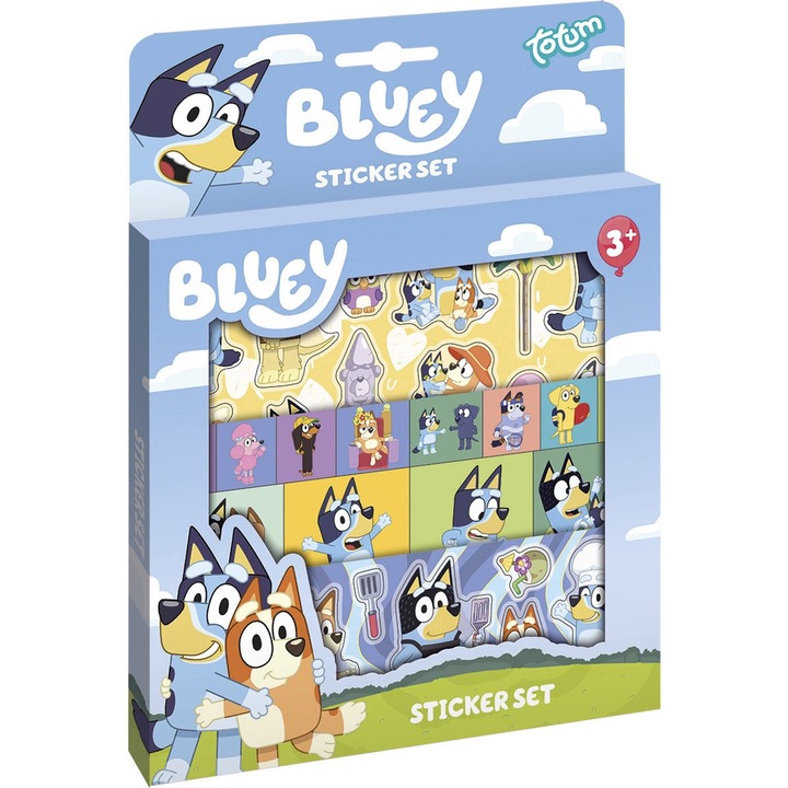 Bluey matrica készlet
