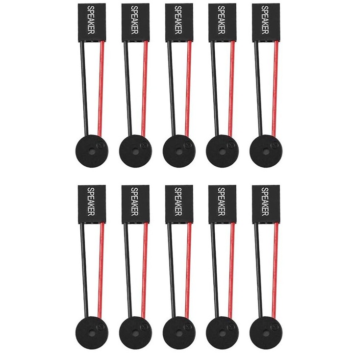 10 darabos mini PC hangjelző készlet, PsAyl®, hangriasztás PC alaplaphoz