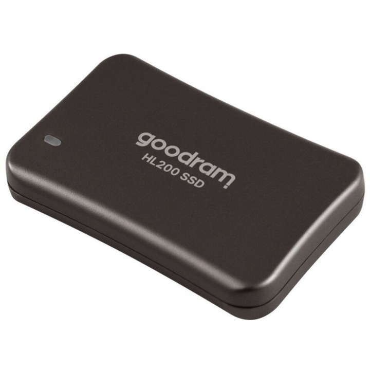 Външен SSD GOODRAM HL200, 256GB, USB Type-C (сив)