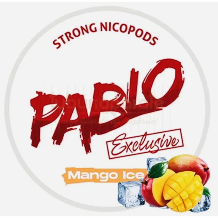 Pouch cu nicotina- PABLO Exclusive- Mango Ice 12 g