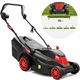 ЕлектрическакосачкаLehmannLGALM-1638,1600W,3450RPM,38cm,40lкош1140x505x830mm,11,5kg,червено/черно