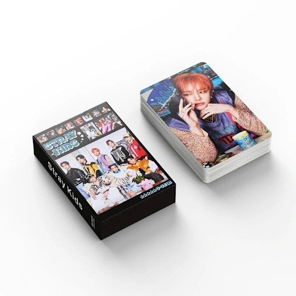 Set 55 carduri foto comemorative, Stray Kids, 8.6x5.7cm
