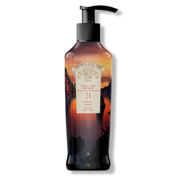 Testápoló, Arancia-Cuoio Comp. Delle Indie 21, 250ml