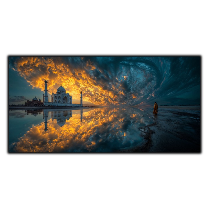 Tablou Sticla Securizata - 120x60 cm - Tablou Unicat pt Sufragerie sau Dormitor - Eternal Sunset - N009