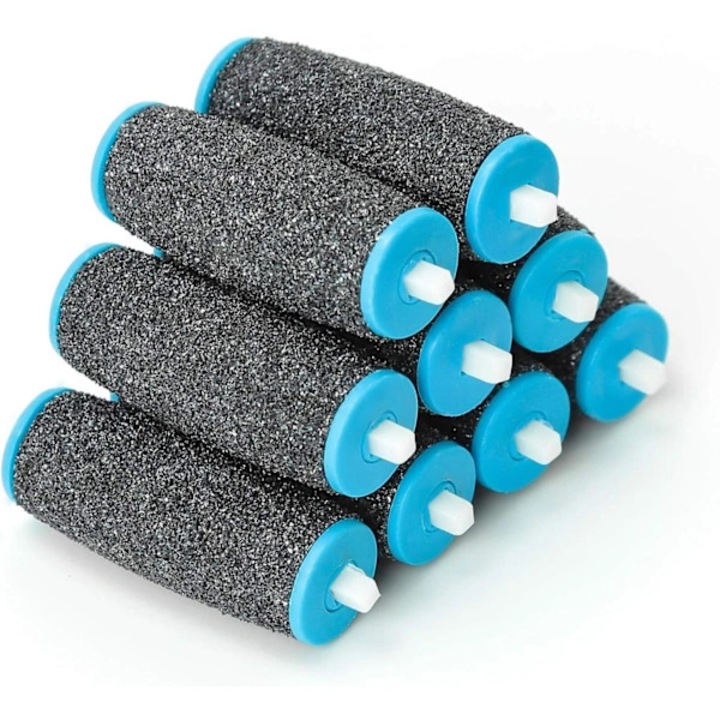 Set 9 role de schimb pentru Scholl Velvet Smooth Extra Coarse, gri/albastru