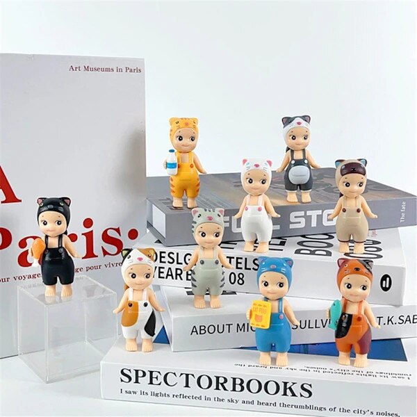 Figurine Sonny Angel HIPPERS, set 9 bucati, dimensiuni 2.95x1.57