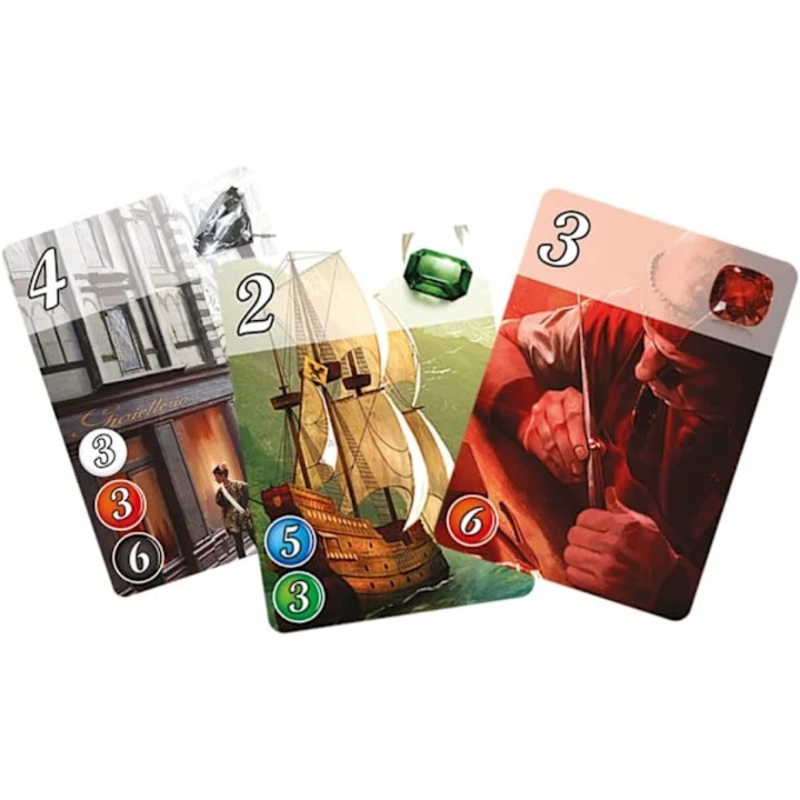 Társasjáték Splendor, 10 éves jubileumi kiadás, 10+ év, 2-4 játékos, 30 perc, Többszínű, 1 db