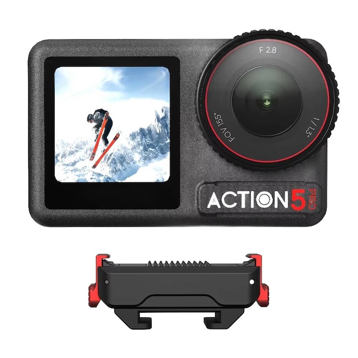 Adaptor Quick Release Cold Shoe pentru DJI Osmo Action 5/4/3, aluminiu