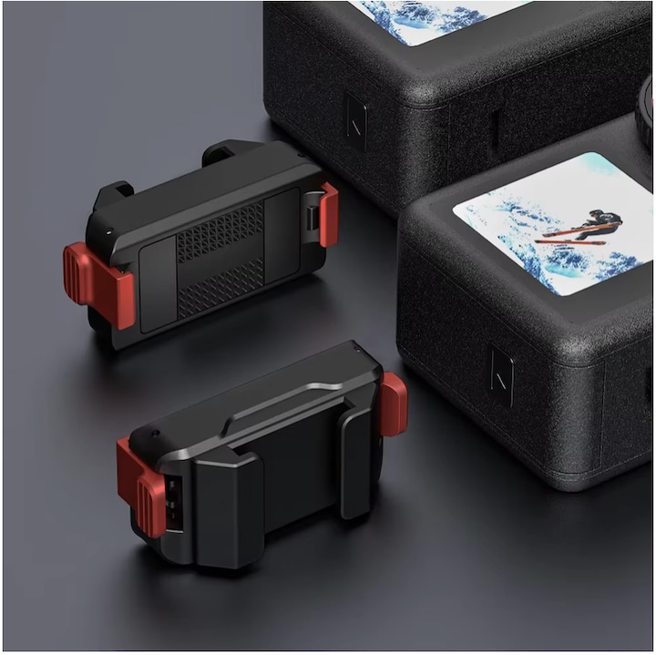 Adaptor Quick Release Cold Shoe pentru DJI Osmo Action 5/4/3, aluminiu