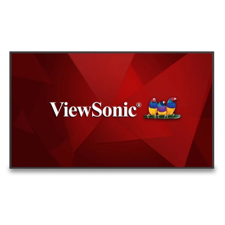 ViewSonic 43" CDE4330 professzionális monitor, UHD 3840 x 2160, HDMI, hangszórók, WiFi, fekete