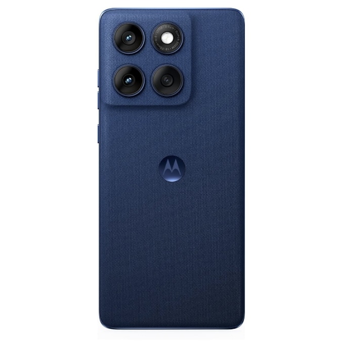 Telefon Mobil Motorola Edge 60, Procesor Mediatek Dimensity 7300, P-OLED 6.67", 12GB RAM, 256GB Flash, Camera Tripla 50 + 10 + 50 MP, Wi-Fi, 5G, Dual Sim, Android (Albastru)