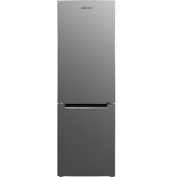 Combina frigorifica Albatros CFX395E, 315 L, Clasa E, H 186 cm (Argintiu)