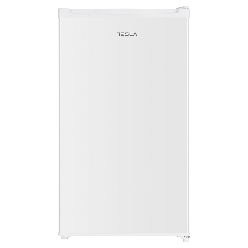 Frigider cu o usa Tesla RS0906HE, Clasa E, 90 L, Iluminare LED, Usa reversibila, H 85 cm (Alb)