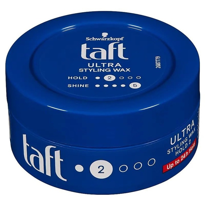 3 darabos csomag - Taft hajpaszta - Ultra - 2. szint - 75 ml