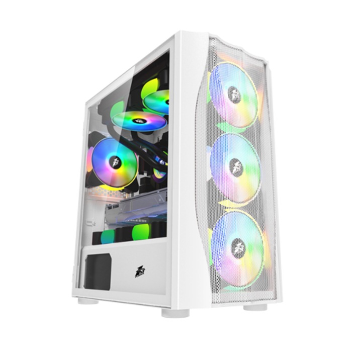 Sistem Desktop PC Gaming AMD Ryzen 7 5700G pana la 4.6 Ghz, 32 GB