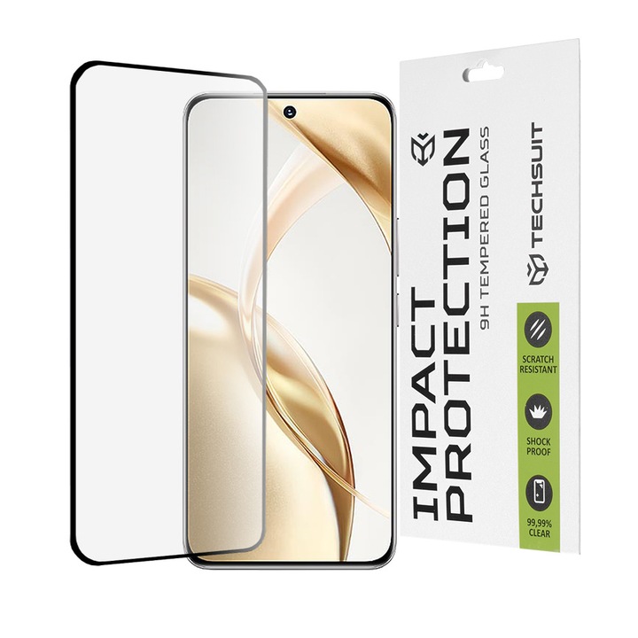 Folie pentru Honor 200, Full display, Sticla, Danex, Transparenta