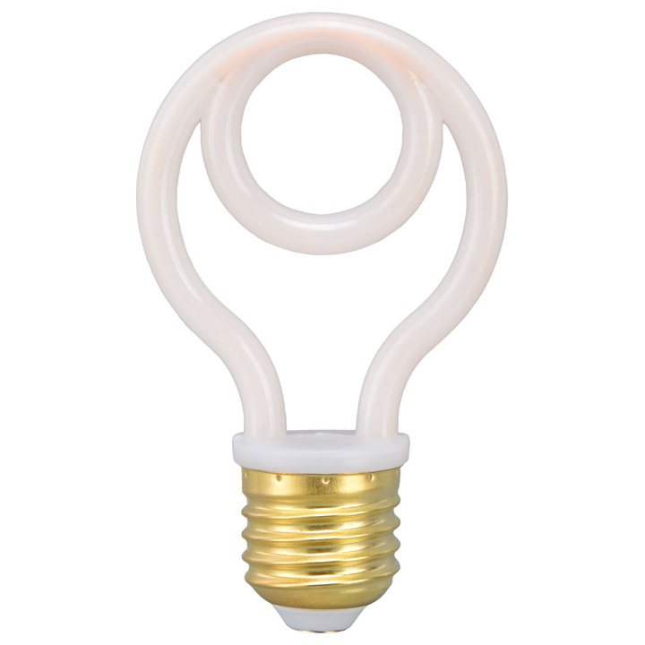 Линейна LED крушка E27 със средна фасунга, 220V, 2700K, топла светлина, филаментна лампа за полилей, енергоспестяваща, винтидж