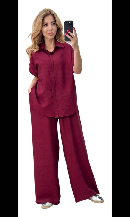 Compleu dama, Eleganta, marime universala, visiniu