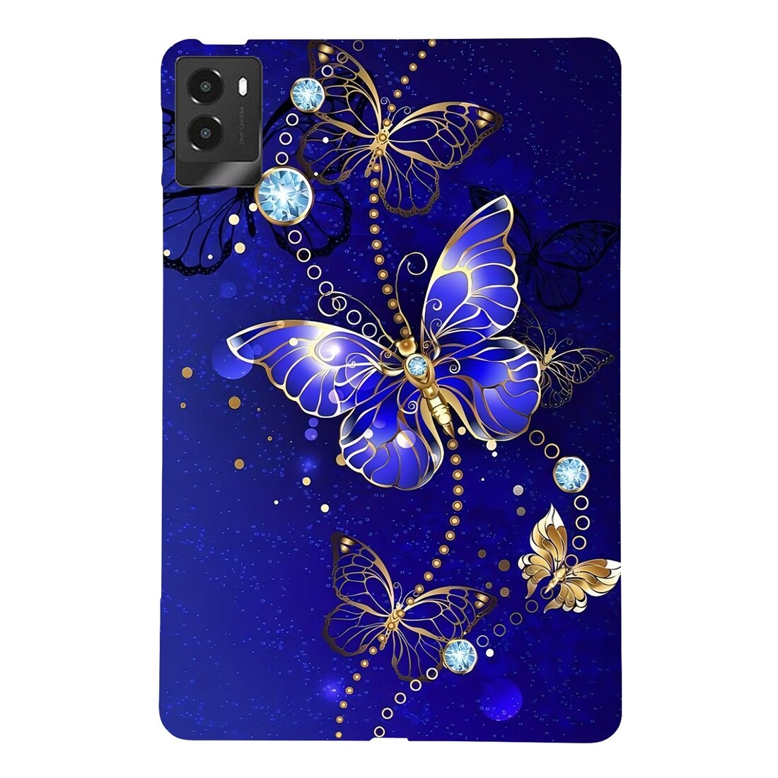 Husa tableta pentru Lenovo Legion Y700 2025, material TPU, design cu model colorat, functii smart, Albastru