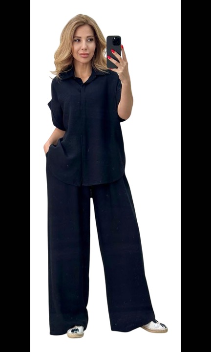 Compleu dama, universala, Negru, One Size