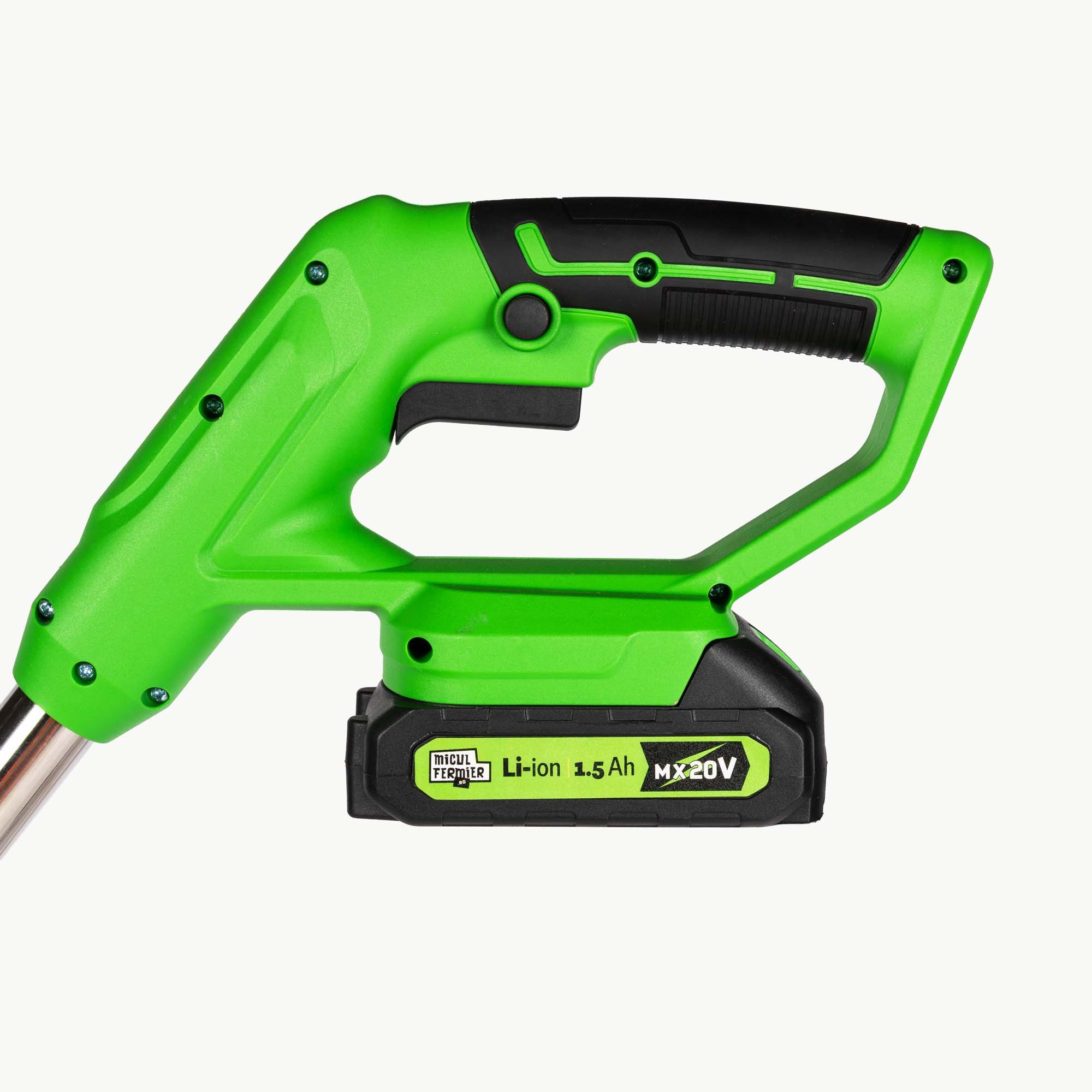 Miei T　1001 Trimmer electric, Micul Fermier, 20V, 2 acumulatori 1.5Ah