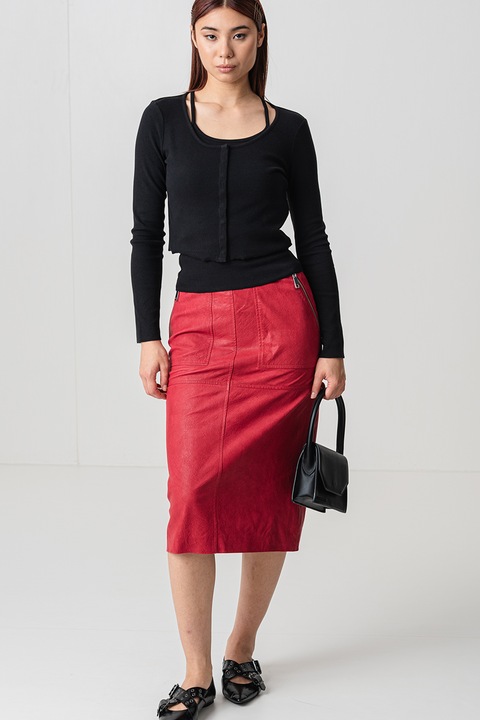 Max&Co, Cardigan crop Bettina, Negru
