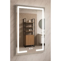 Oglinda cu iluminare LED si functie dezaburire, BadenMob, MD1, 60x80cm