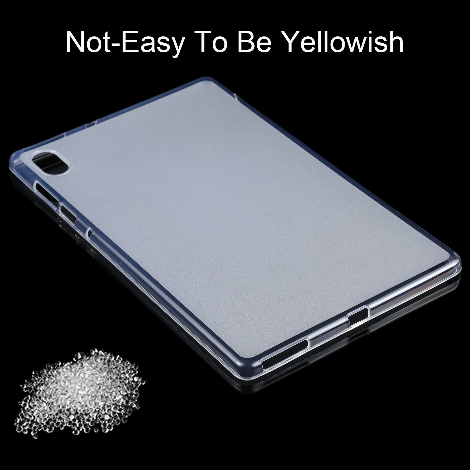 Husa tableta pentru Lenovo Tab K10, TPU mat / lucios, protectie impotriva socurilor, albastru inchis