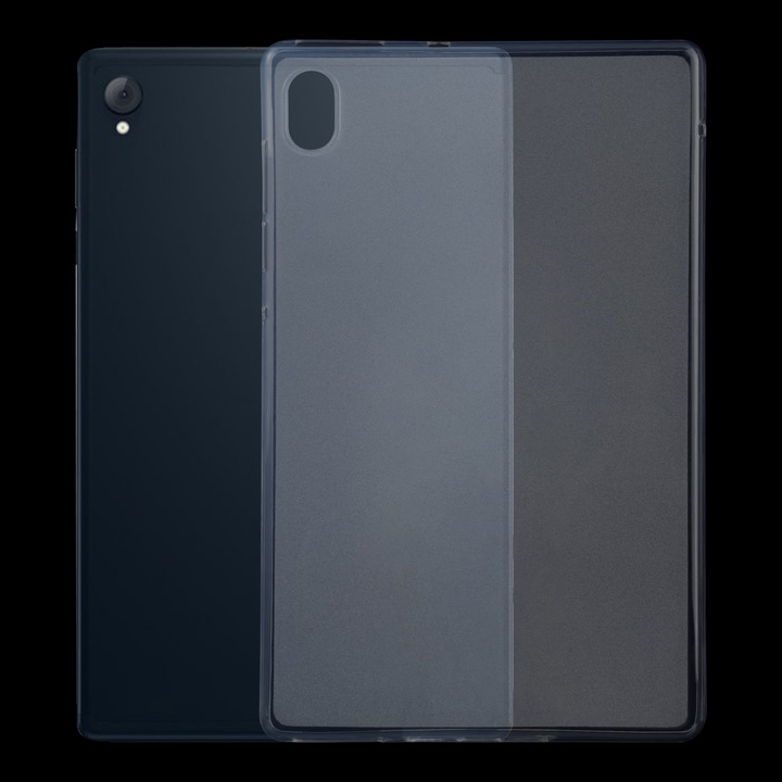 Husa tableta pentru Lenovo Tab K10, TPU mat / lucios, protectie impotriva socurilor, albastru inchis