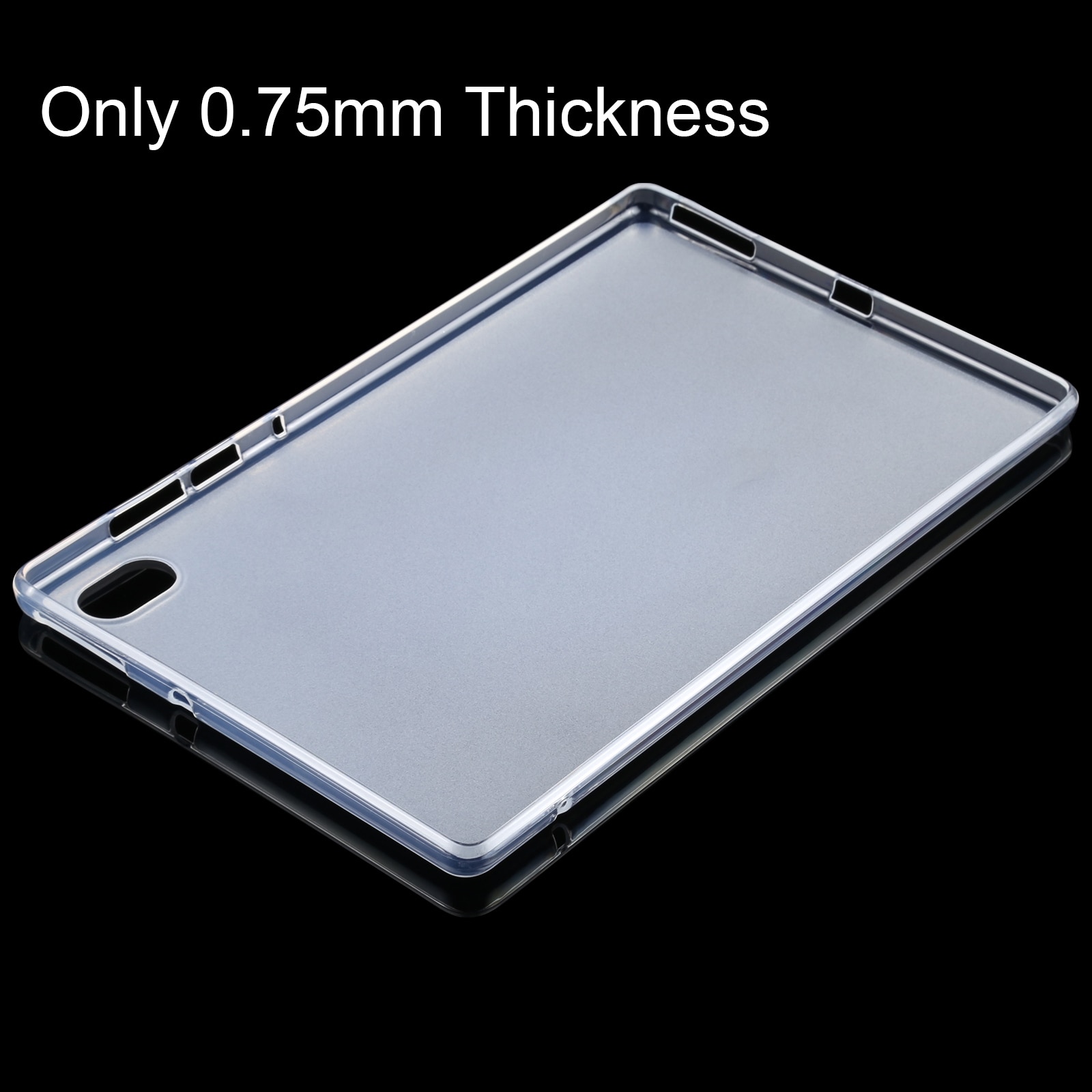 Husa tableta pentru Lenovo Tab K10, TPU mat / lucios, protectie impotriva socurilor, albastru inchis