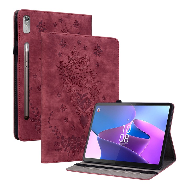 Lobwerk Custodia In Silicone TPU Per Lenovo Tab P11 Pro (TB-X706F) 11.5 Pollici - Cover Sottile Antiurto, Antiscivolo, Morbida, Con Accesso A Tutti I Tasti - 3