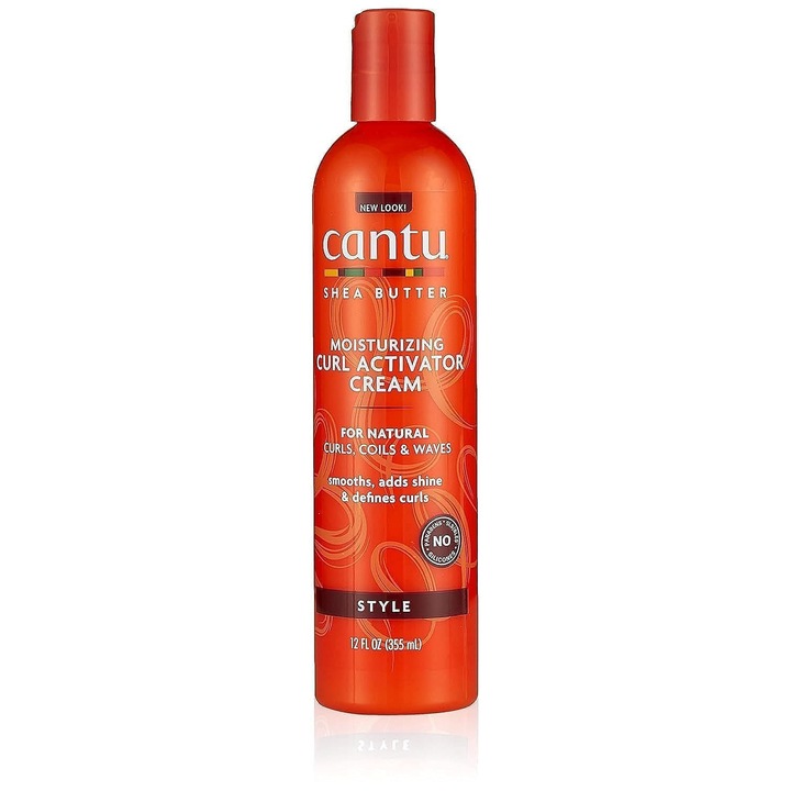 Crema Hidratanta Activatoare De Bucle Cantu Cu Unt De Shea, 355 Ml (Ambalajul Poate Varia)