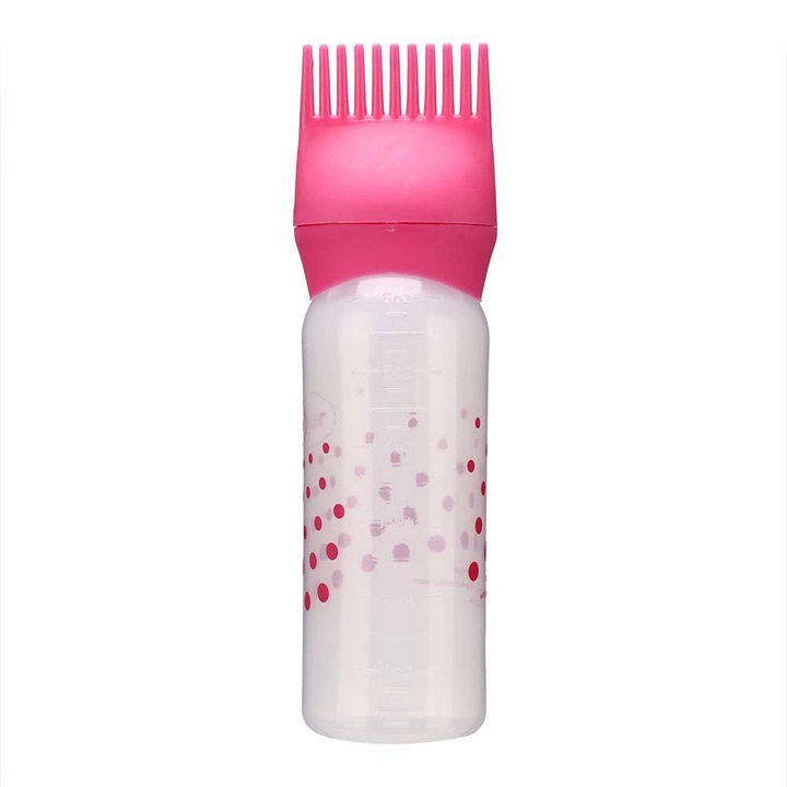 Hajfesték flakon, sampon, hajfesték applikátorral, flakon fésűvel 170 ml rózsaszín