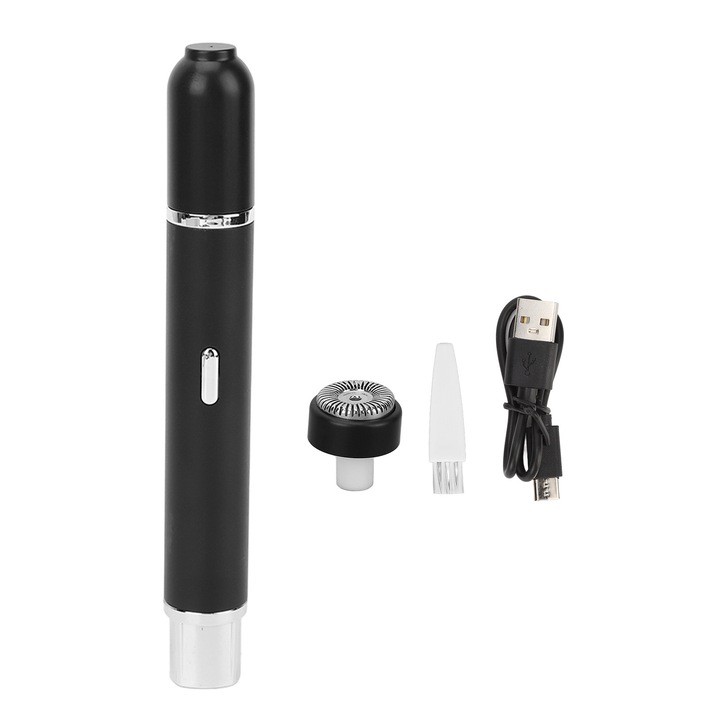 USB Mini 2 az 1-ben hordozható orrszőrnyíró, alacsony zajszintű