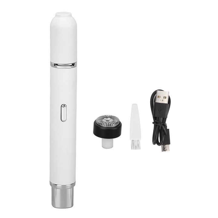 USB Mini 2 az 1-ben hordozható orrszőrnyíró, alacsony zajszintű