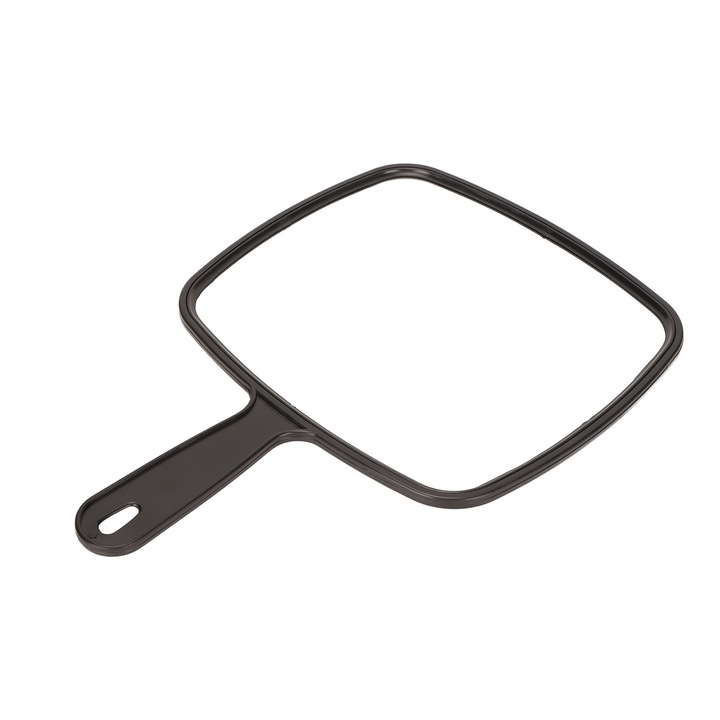 Borotválkozótükör fogantyúval, ergonomikus kialakítás, csúszásgátló, 180° HD, 20x30cm